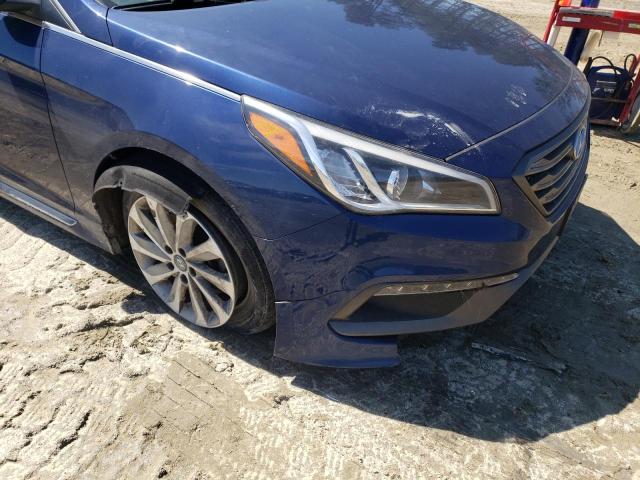 Photo 9 from auction – 2016 HYUNDAI SONATA SPO with VIN 5NPE34AF7GH404188