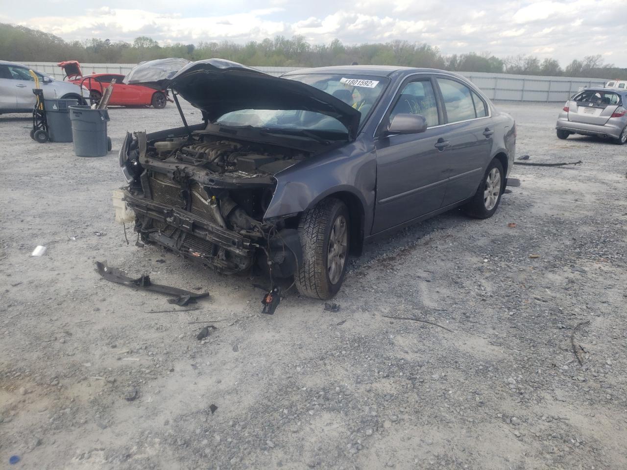 Photo 2 from auction – 2008 KIA OPTIMA LX with VIN KNAGE124385210173