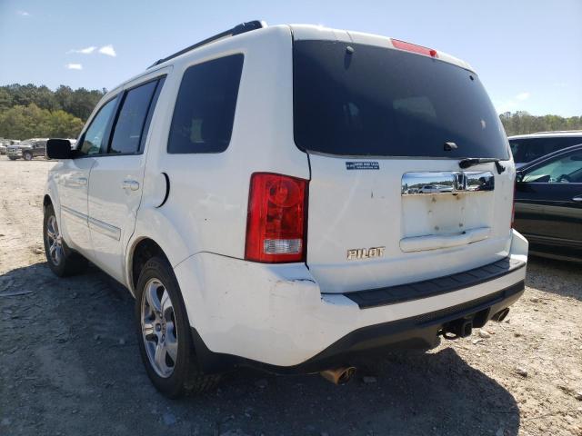 Photo 3 from auction – 2012 HONDA PILOT EXL with VIN 5FNYF3H65CB029981