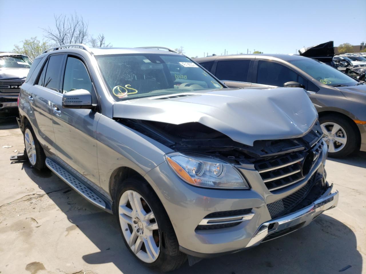 Photo 1 from auction – 2014 MERCEDES-BENZ ML 350 BLU with VIN 4JGDA2EB9EA353399
