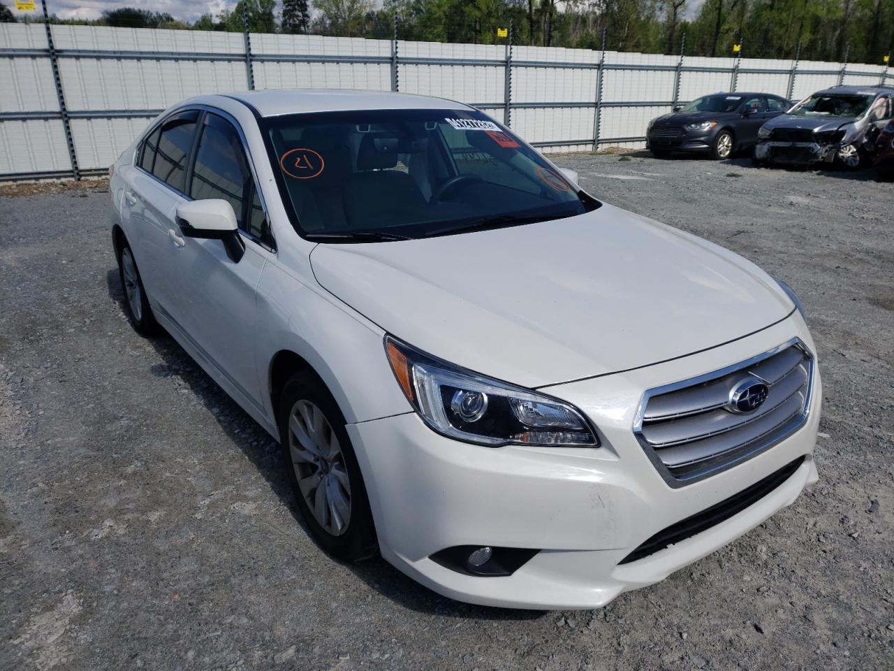 SUBARU LEGACY 2.5 2017 with VIN 4S3BNAF61H3052081 - Photo from auction