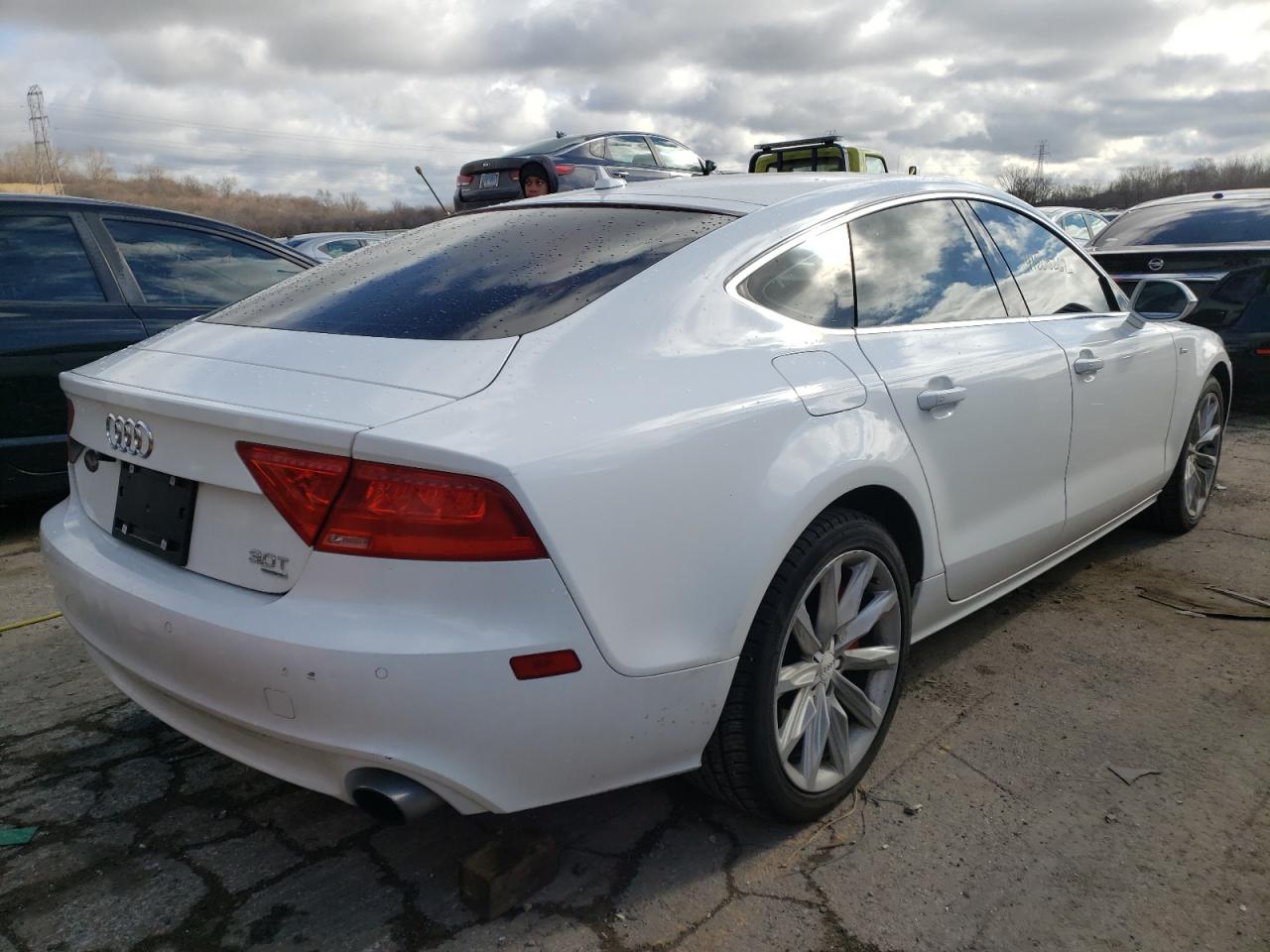 Photo 4 from auction – 2012 AUDI A7 PRESTIG with VIN WAUSGAFCXCN008462