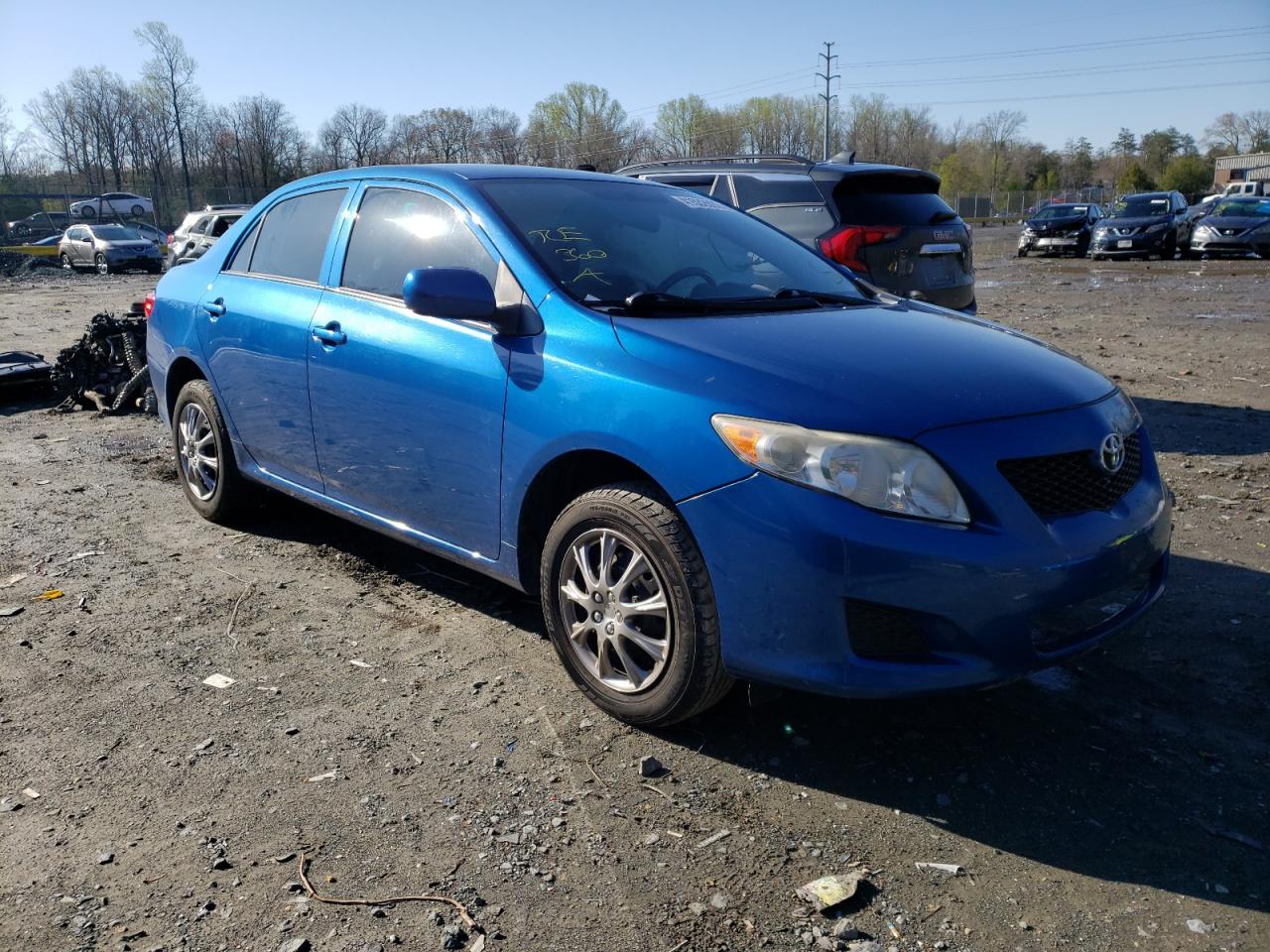 TOYOTA COROLLA BA 2009 with VIN JTDBL40E999031338 - Photo from auction