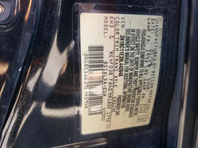 Photo 10 from auction – 2009 NISSAN VERSA S with VIN 3N1BC11E39L445948