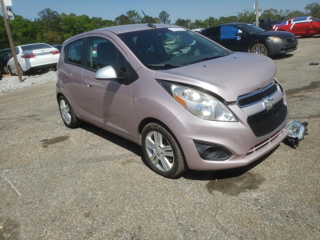 CHEVROLET SPARK 1LT 2013 with VIN KL8CD6S94DC502832 - Photo from auction
