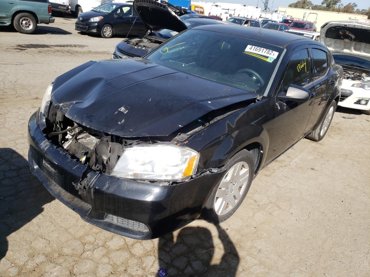 Photo 2 from auction – 2013 DODGE AVENGER SE with VIN 1C3CDZAB0DN755958