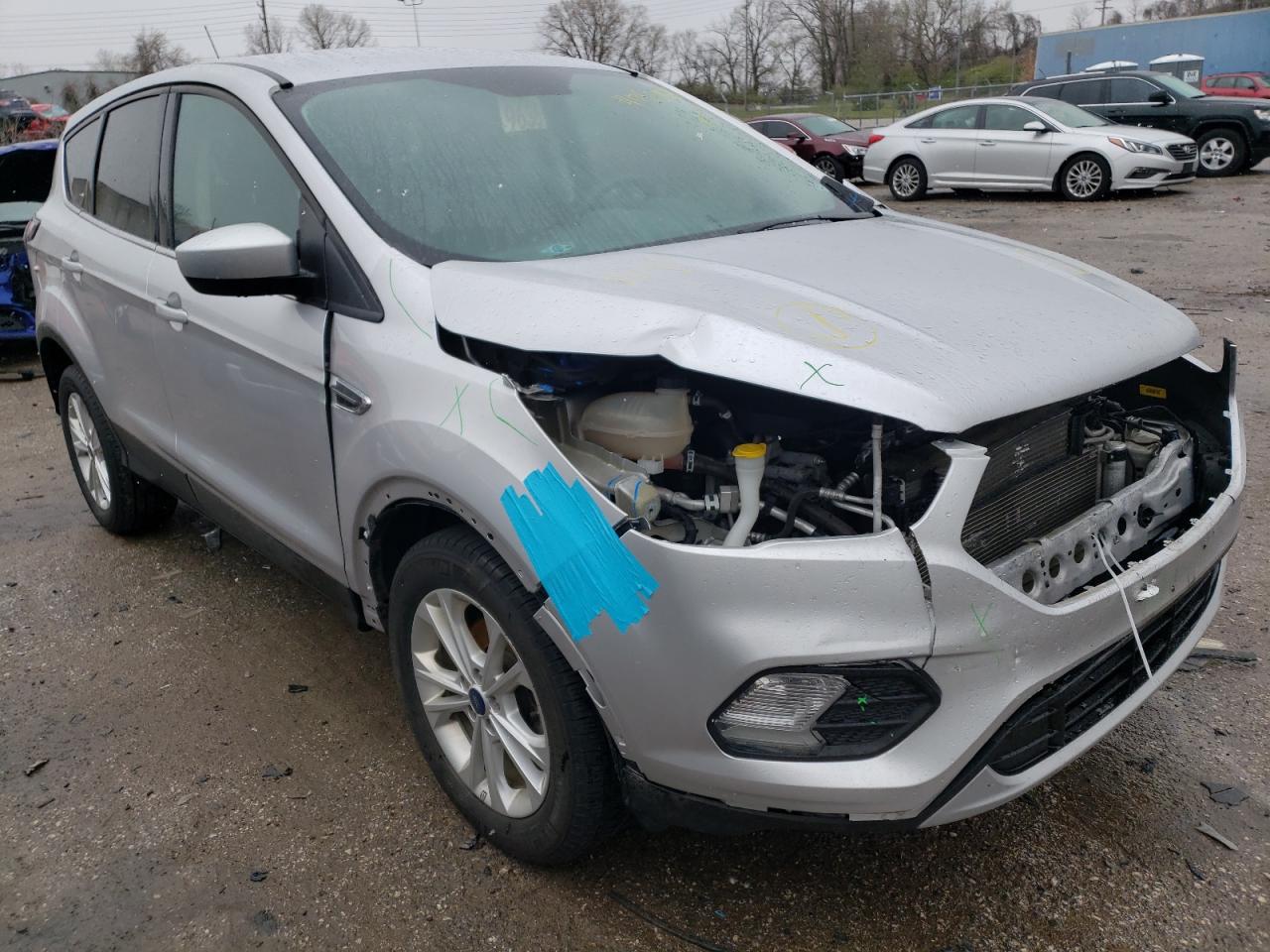 FORD ESCAPE SE 2017 with VIN 1FMCU0GD5HUD66188 - Photo from auction