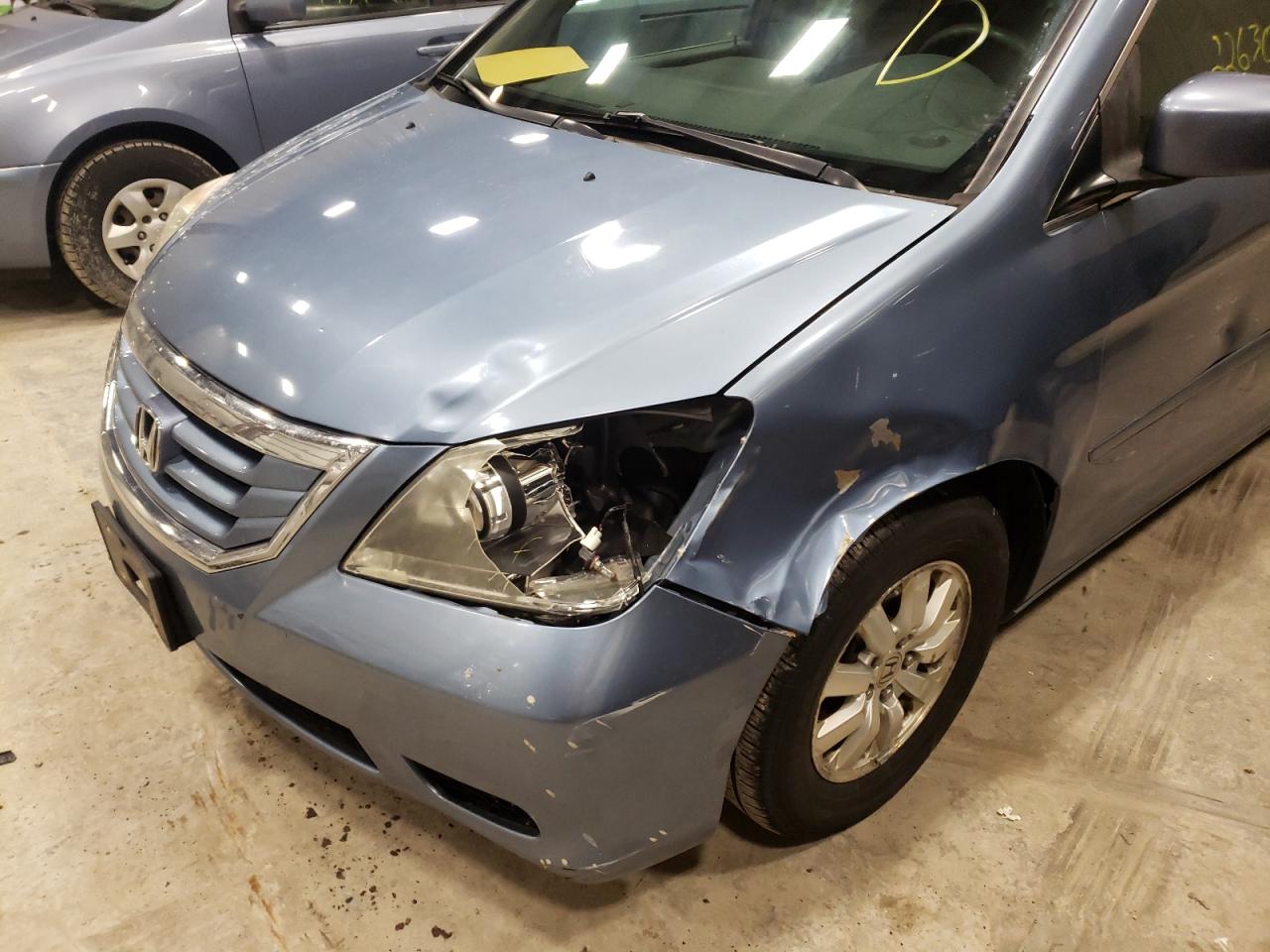 Photo 9 from auction – 2008 HONDA ODYSSEY EX with VIN 5FNRL38498B116995