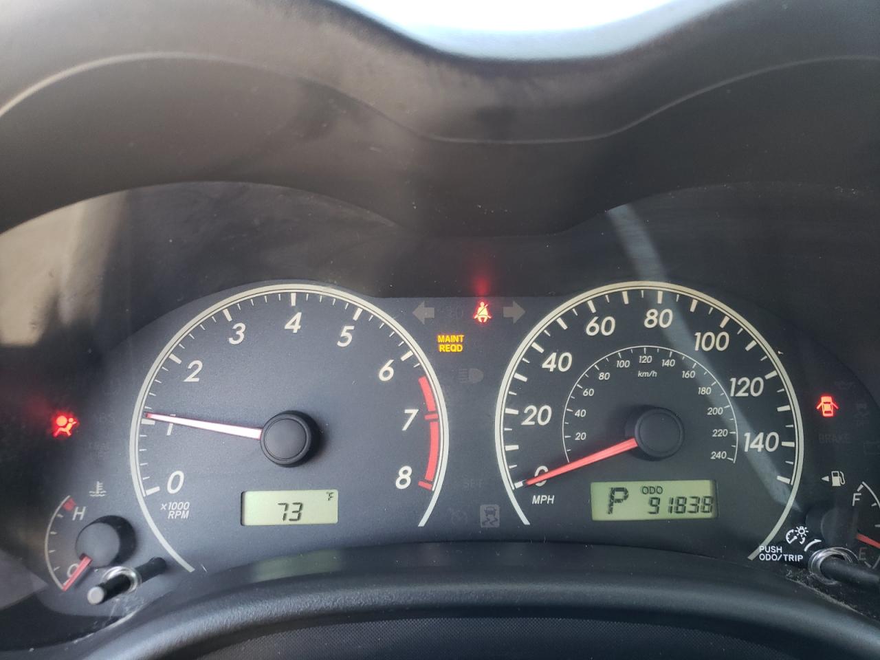 Photo 8 from auction – 2011 TOYOTA COROLLA BA with VIN JTDBU4EE2B9125878