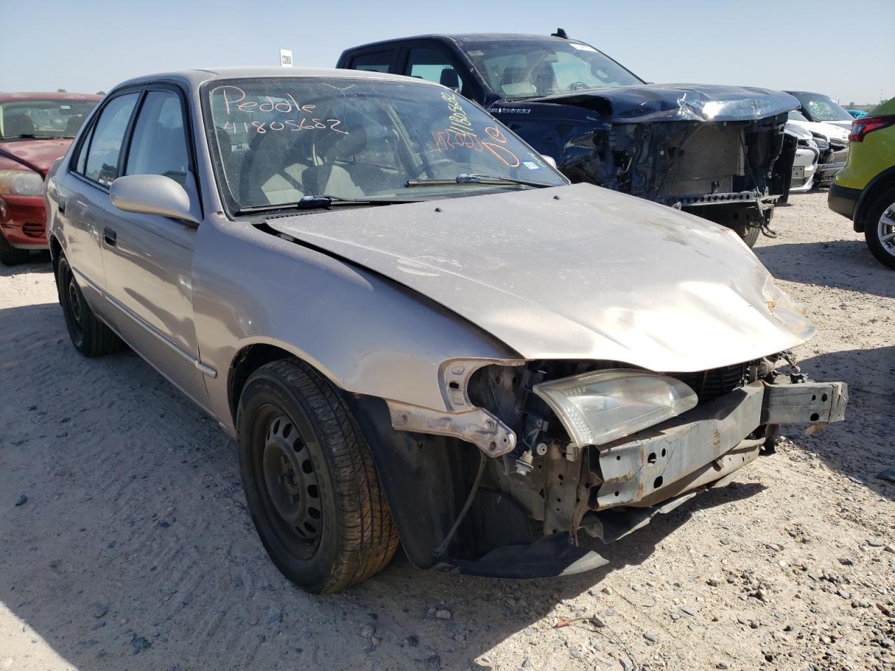 TOYOTA COROLLA CE 2001 with VIN 1NXBR12E31Z433864 - Photo from auction