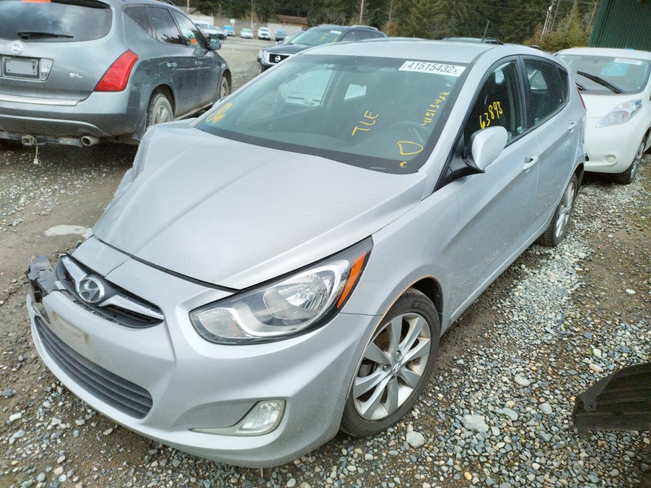 Photo 2 from auction – 2013 HYUNDAI ACCENT GLS with VIN KMHCU5AE4DU074265