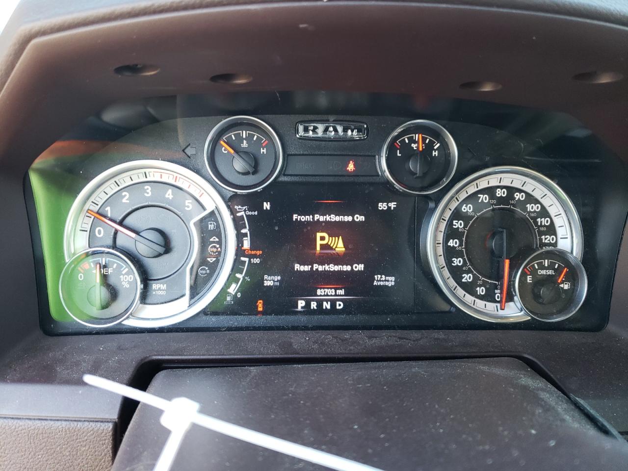 Photo 8 from auction – 2016 RAM 2500 LARAM with VIN 3C6UR5FLXGG366227