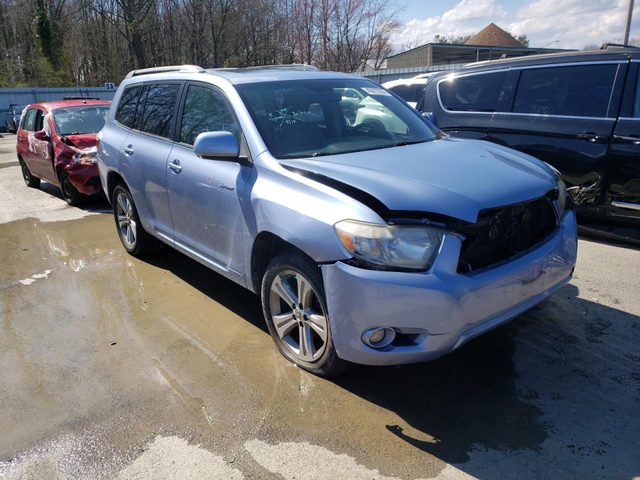 TOYOTA HIGHLANDER 2008 with VIN JTEES43A682084204 - Photo from auction