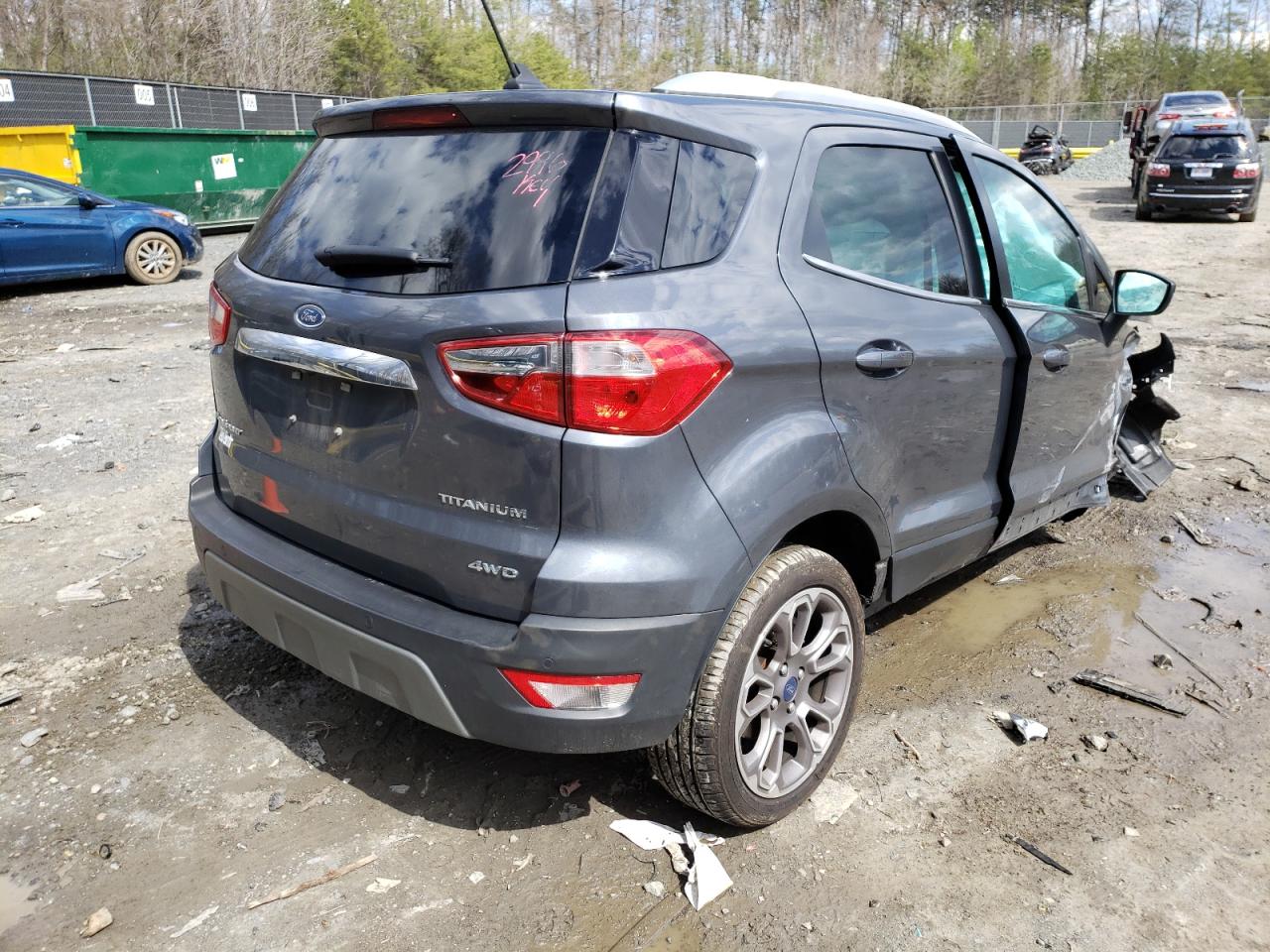 Photo 4 from auction – 2020 FORD ECOSPORT T with VIN MAJ6S3KL5LC339777