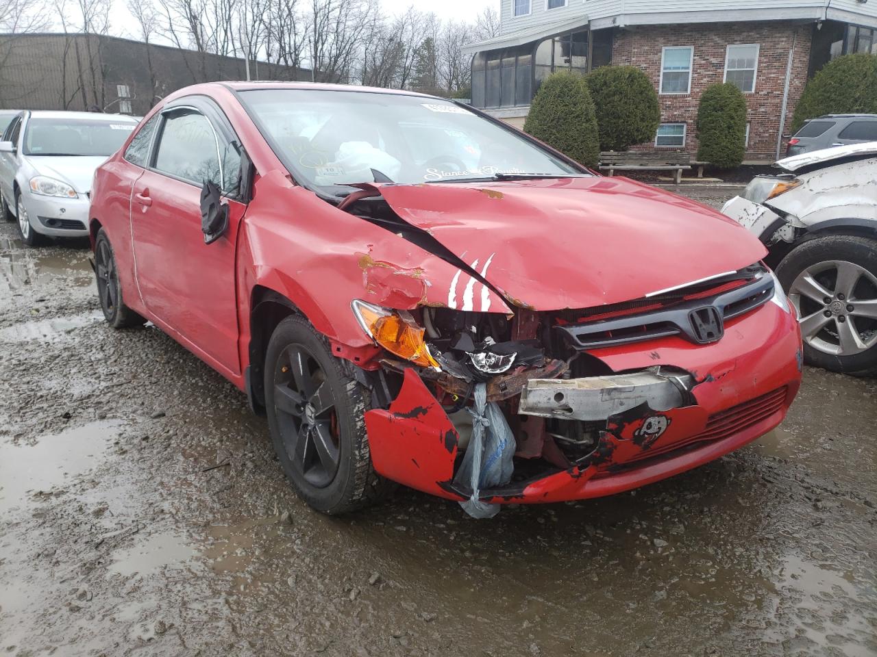 HONDA CIVIC EX 2007 with VIN 2HGFG12807H569968 - Photo from auction