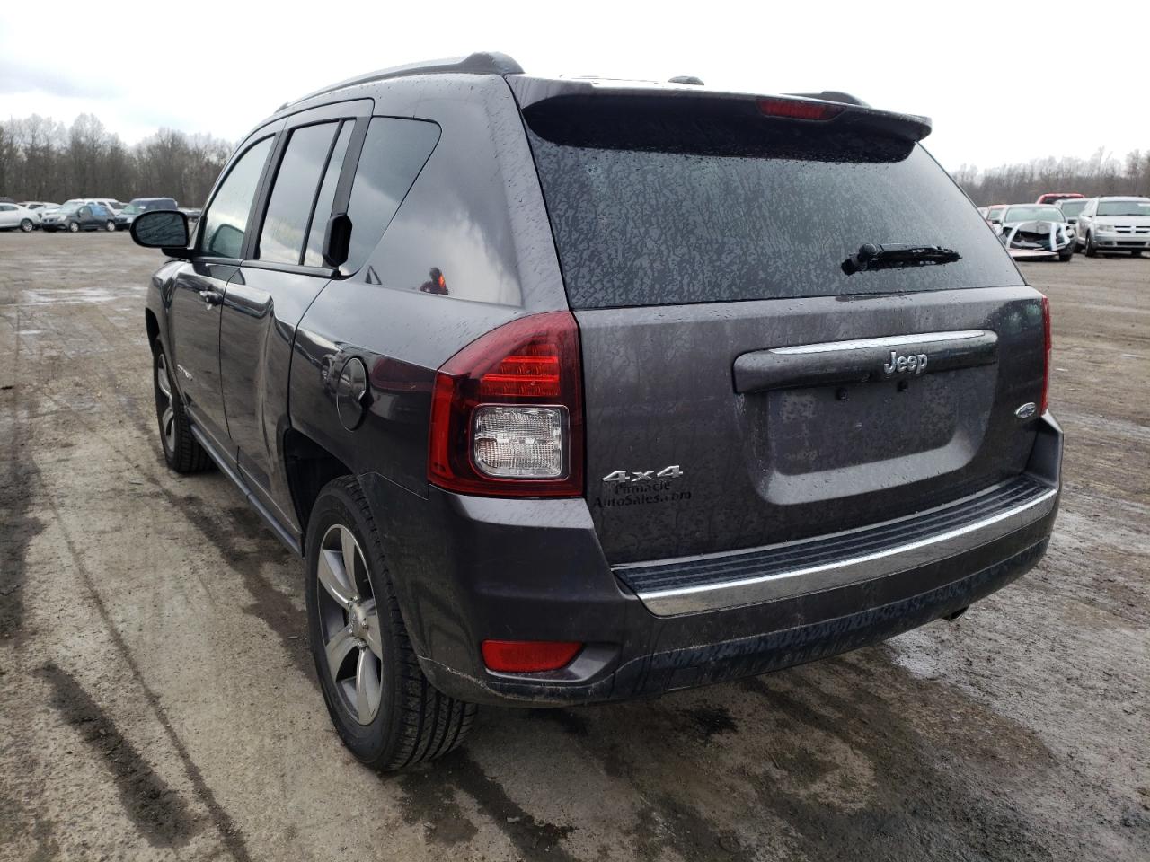 Photo 3 from auction – 2017 JEEP COMPASS LA with VIN 1C4NJDEB8HD192700