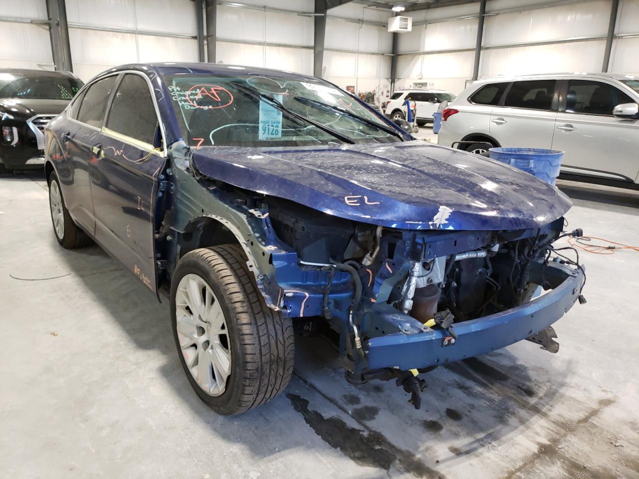 CHEVROLET IMPALA LS 2014 with VIN 1G11Y5SL7EU119688 - Photo from auction