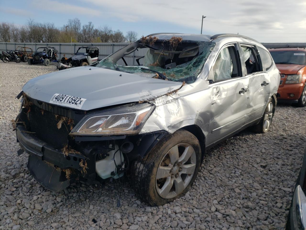 Photo 2 from auction – 2014 CHEVROLET TRAVERSE L with VIN 1GNKVJKD0EJ174921