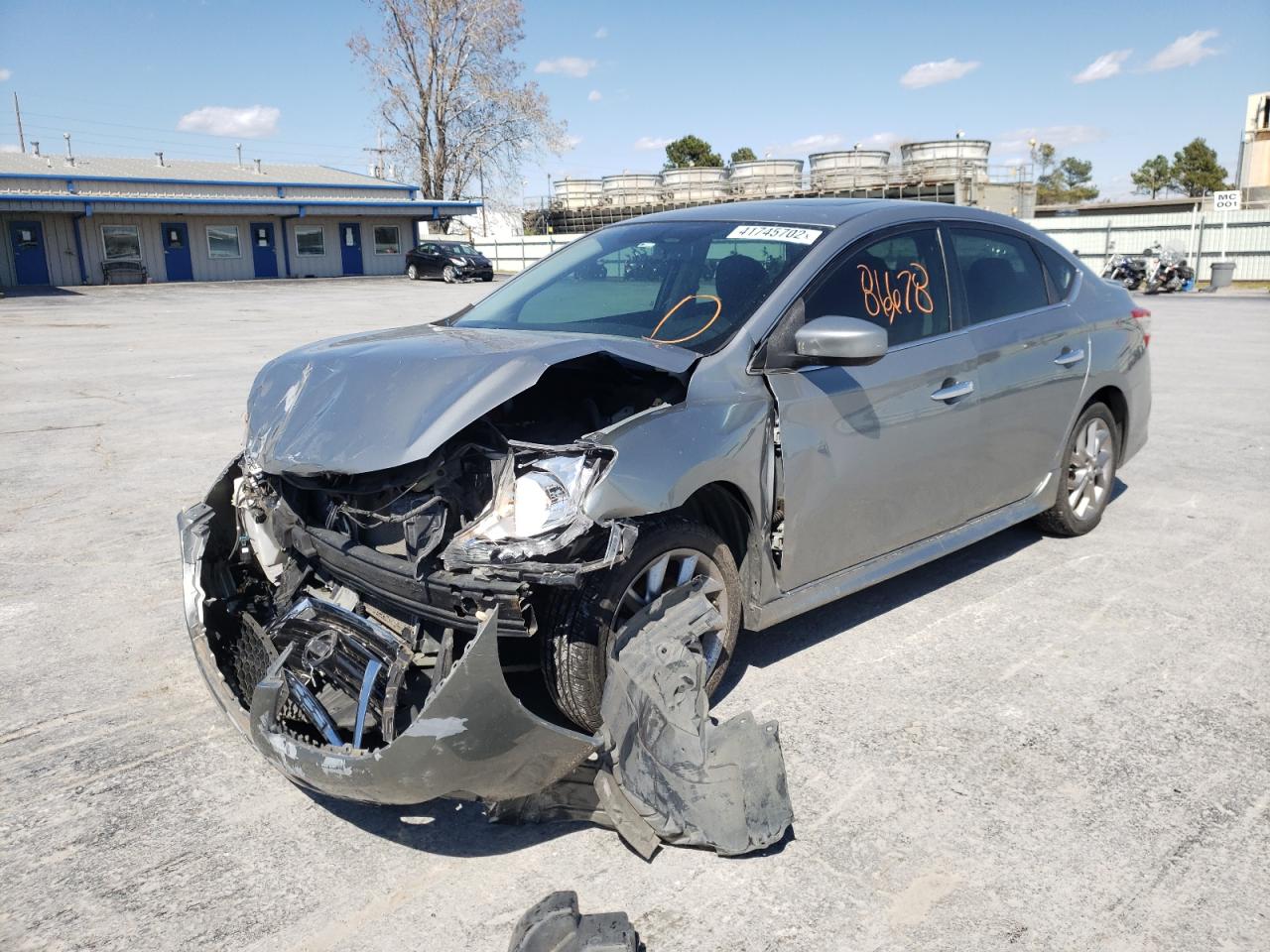 Photo 2 from auction – 2014 NISSAN SENTRA S with VIN 3N1AB7AP7EL651559
