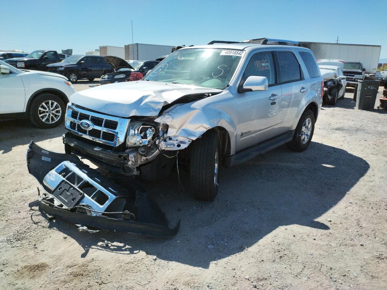 Photo 2 from auction – 2010 FORD ESCAPE HYB with VIN 1FMCU4K31AKC07823