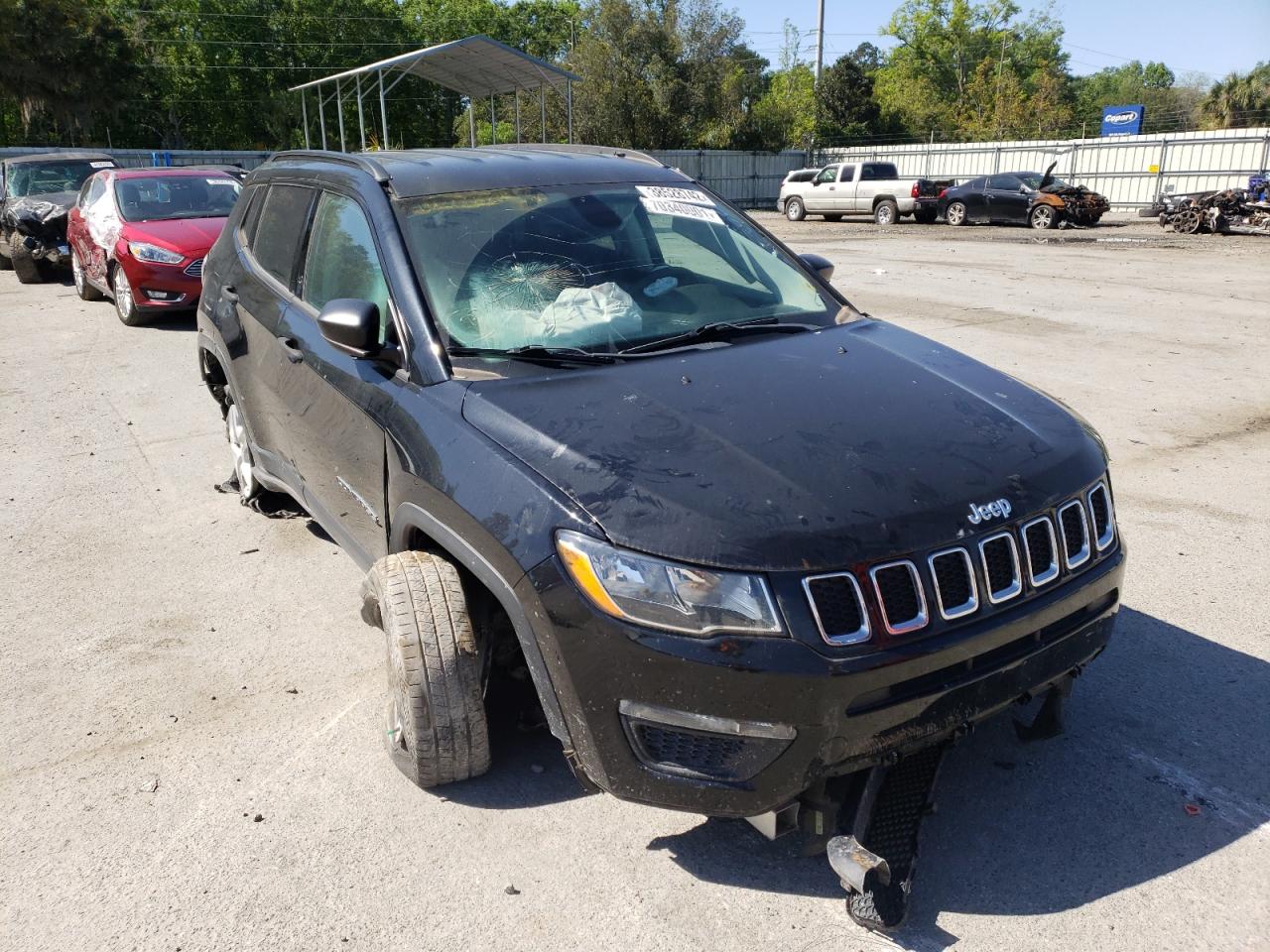 صورة رقم 1 من المزاد - 2018 JEEP COMPASS SP مع VIN 3C4NJDAB1JT127029