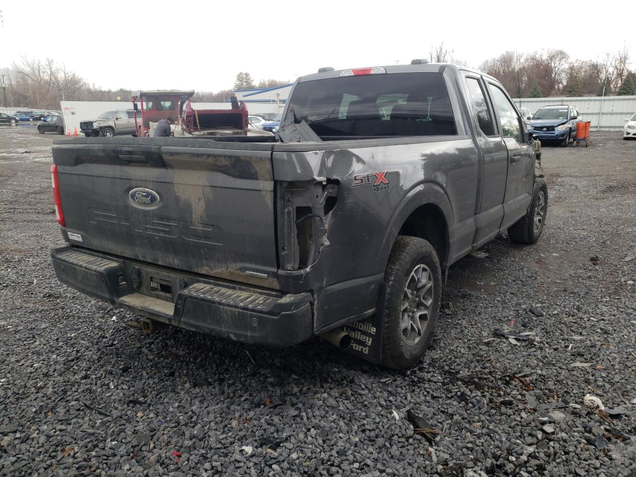 Photo 4 from auction – 2021 FORD F150 SUPER with VIN 1FTEX1EP6MKD96068