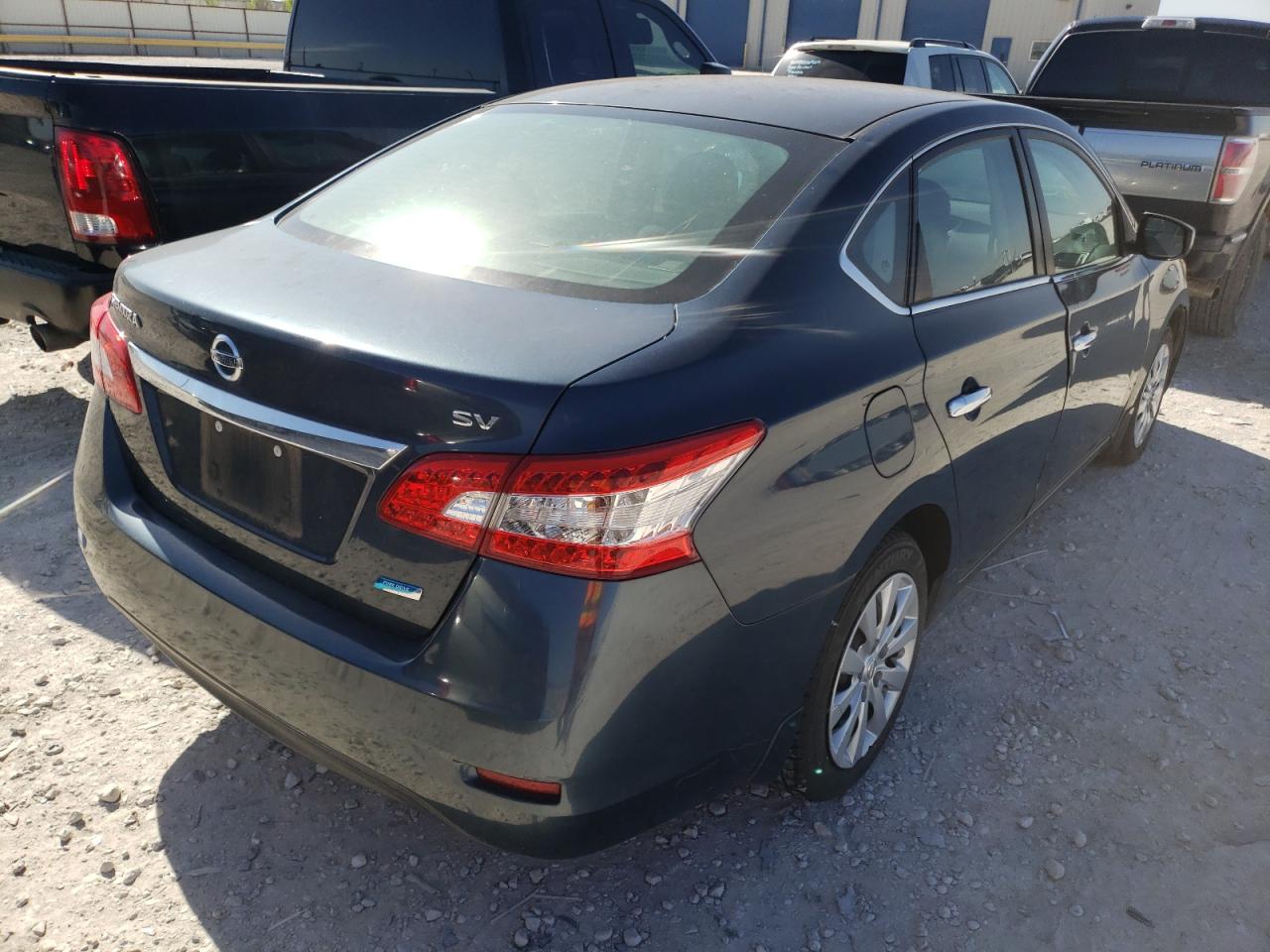 Photo 4 from auction – 2014 NISSAN SENTRA S with VIN 3N1AB7AP1EL630674