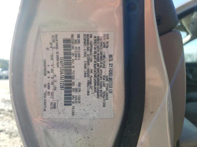 Photo 10 from auction – 2007 FORD TAURUS SE with VIN 1FAFP53U67A112281
