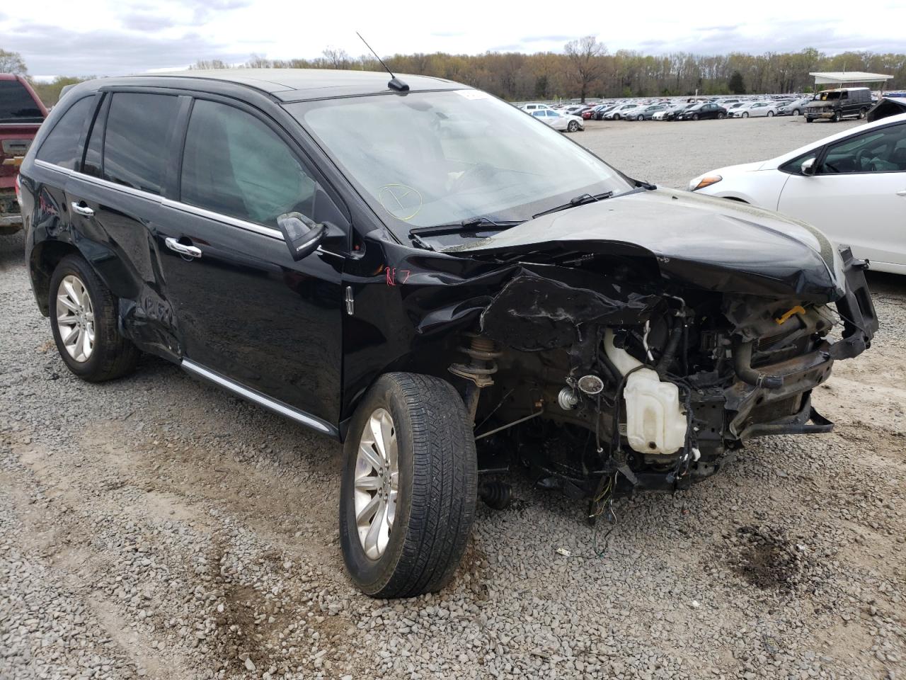 LINCOLN MKX 2012 with VIN 2LMDJ6JK1CBL01574 - Photo from auction