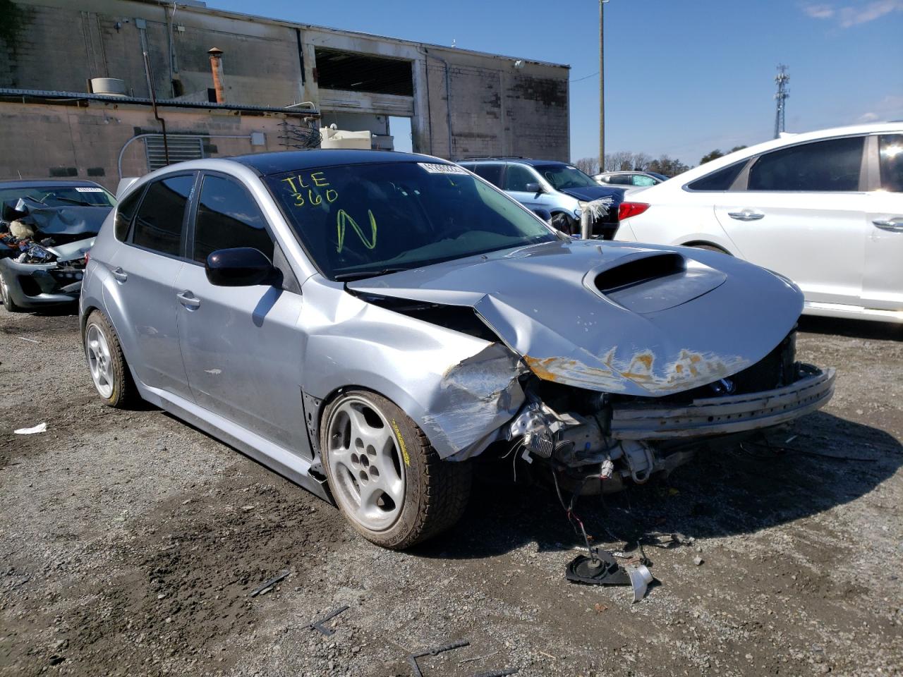 SUBARU IMPREZA WR 2012 with VIN JF1GR7E62CG224124 - Photo from auction