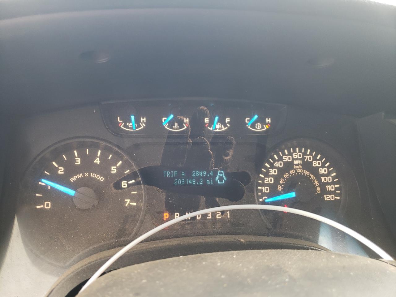 Photo 8 from auction – 2014 FORD F150 with VIN 1FTMF1CM8EKF01010
