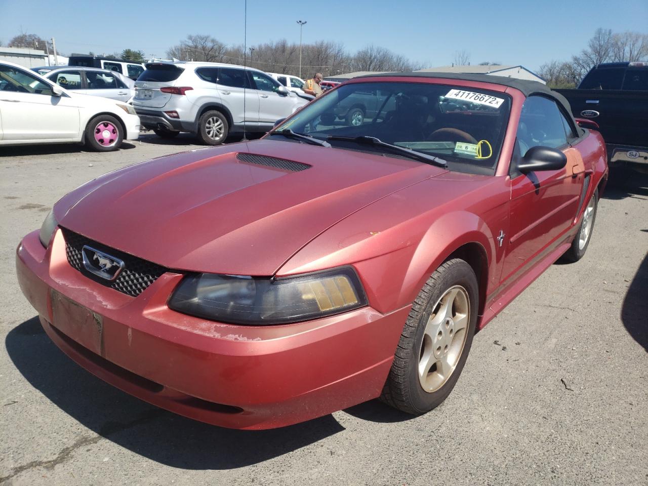 Photo 2 from auction – 2001 FORD MUSTANG with VIN 1FAFP44401F157199