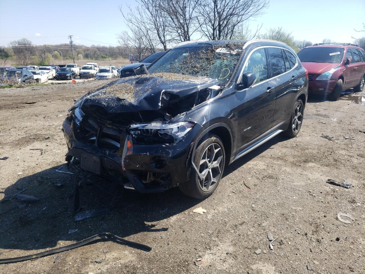 Photo 2 from auction – 2017 BMW X1 XDRIVE2 with VIN WBXHT3C39H5F72805