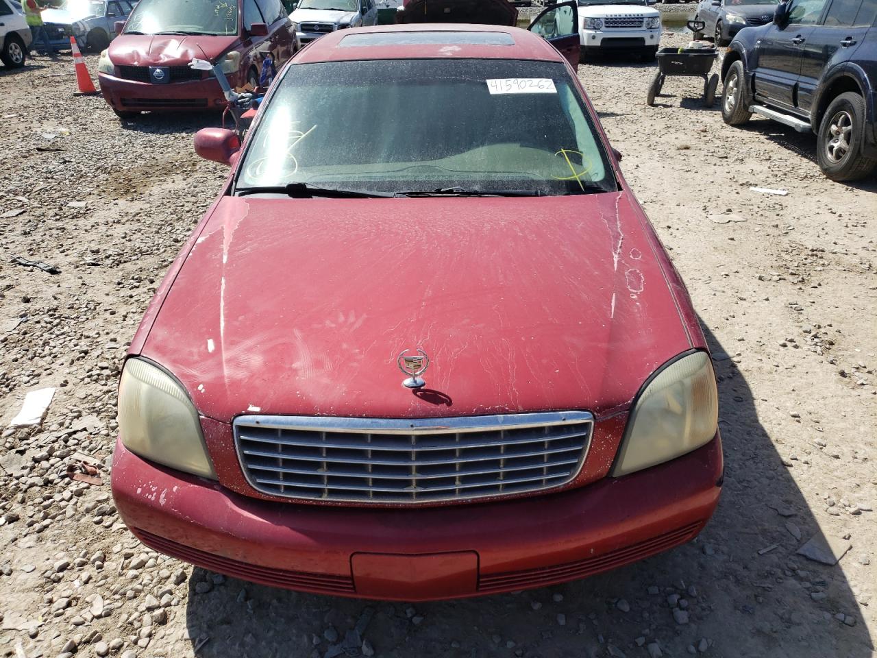Photo 9 from auction – 2002 CADILLAC DEVILLE with VIN 1G6KD57YX2U256828
