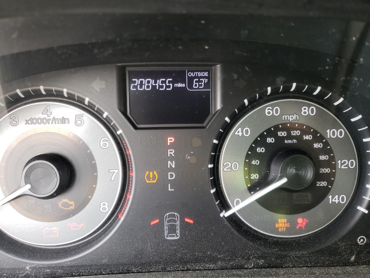 Photo 8 from auction – 2011 HONDA ODYSSEY EX with VIN 5FNRL5H67BB072242