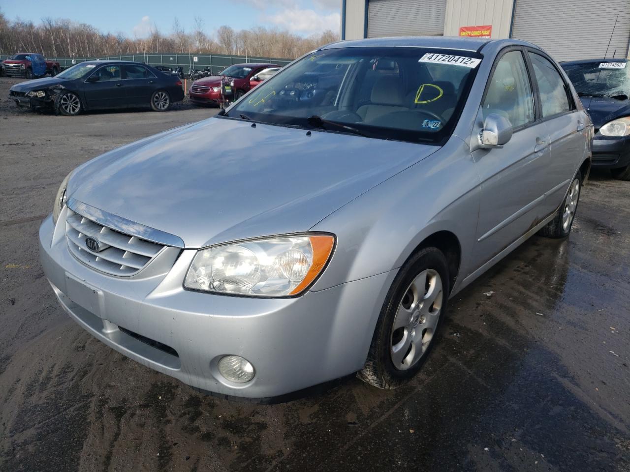 Photo 2 from auction – 2005 KIA SPECTRA LX with VIN KNAFE121555111514