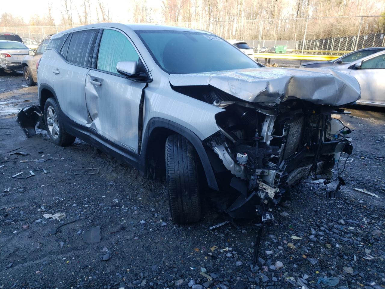 GMC TERRAIN SL 2019 with VIN 3GKALMEV6KL164841 - Photo from auction