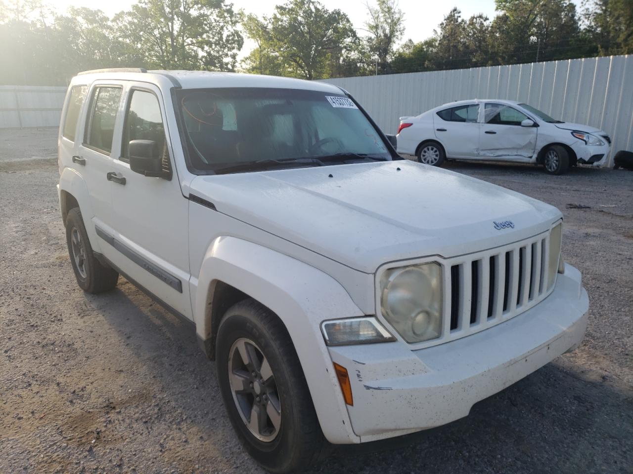 JEEP LIBERTY SP 2008 with VIN 1J8GP28K58W152899 - Photo from auction