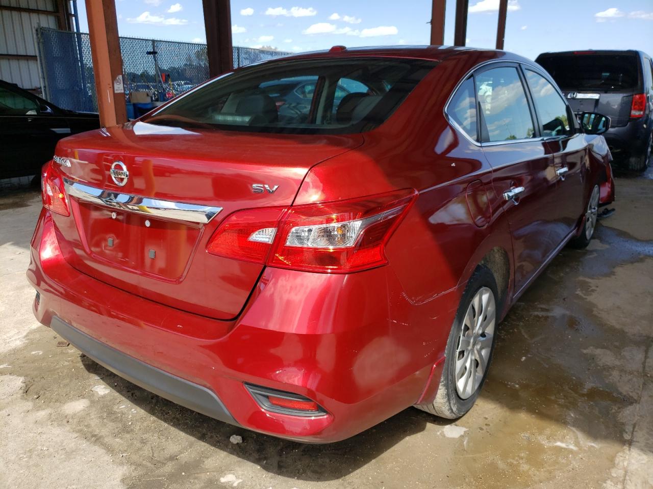 Photo 4 from auction – 2017 NISSAN SENTRA S with VIN 3N1AB7AP1HY399041
