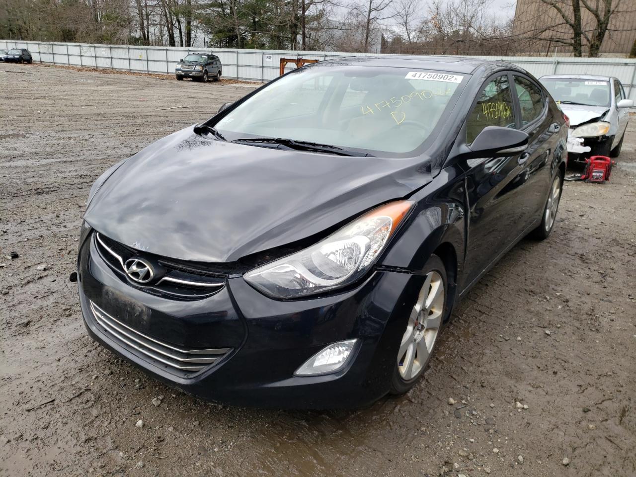 Photo 2 from auction – 2012 HYUNDAI ELANTRA GL with VIN 5NPDH4AE4CH150356