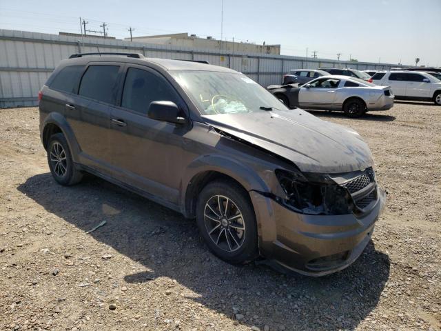 DODGE JOURNEY SE 2018 with VIN 3C4PDCABXJT141148 - Photo from auction