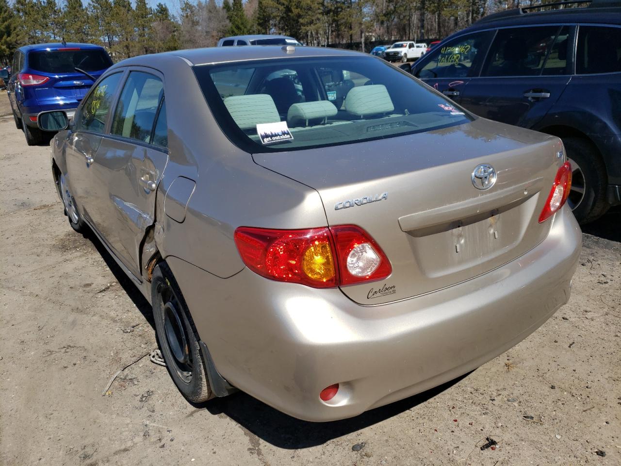 Photo 3 from auction – 2010 TOYOTA COROLLA BA with VIN 1NXBU4EE6AZ302102