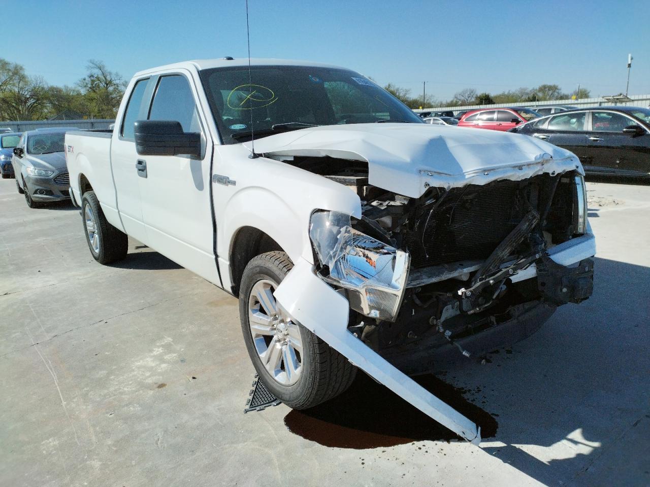 FORD F150 SUPER 2014 with VIN 1FTFX1CF8EKF52949 - Photo from auction