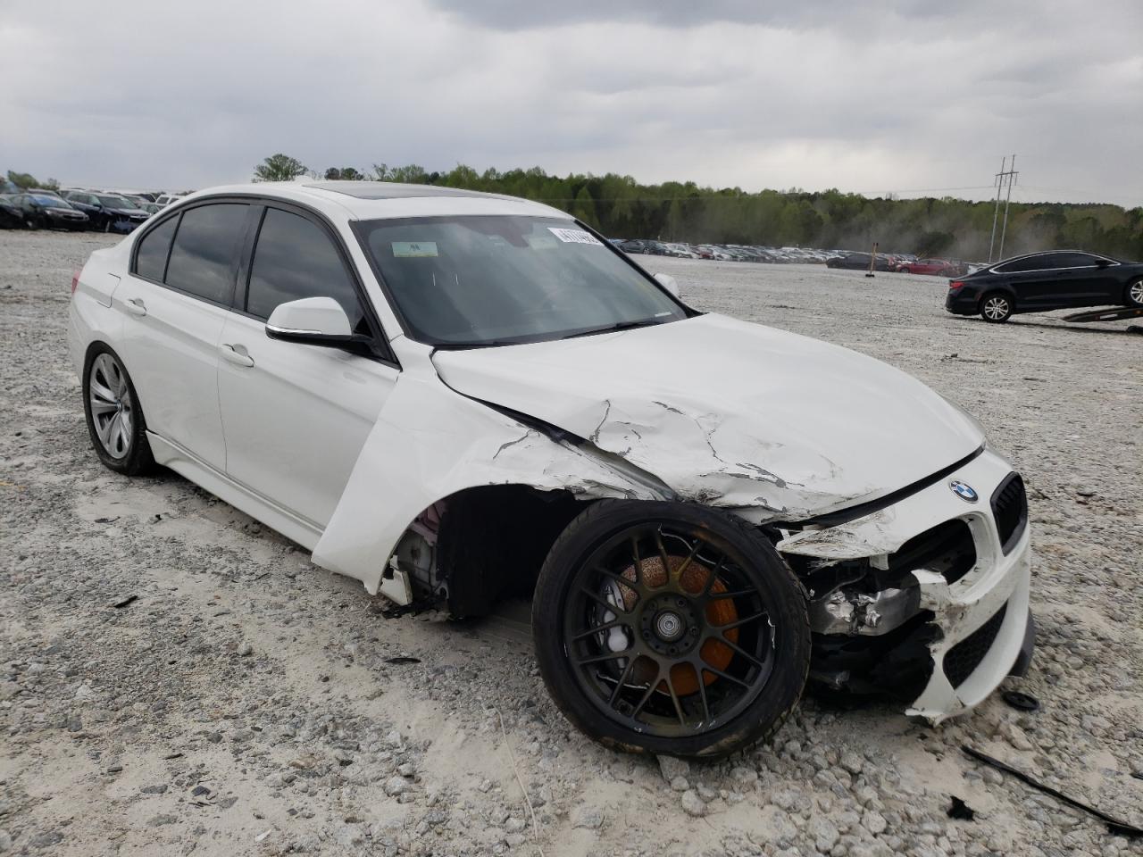 BMW 340 XI 2017 with VIN WBA8B7C30HK858643 - Photo from auction
