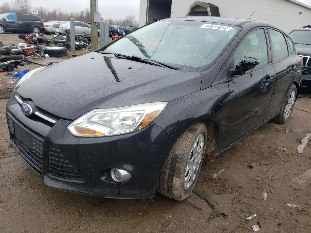 Photo 2 from auction – 2012 FORD FOCUS SE with VIN 1FAHP3K24CL294123