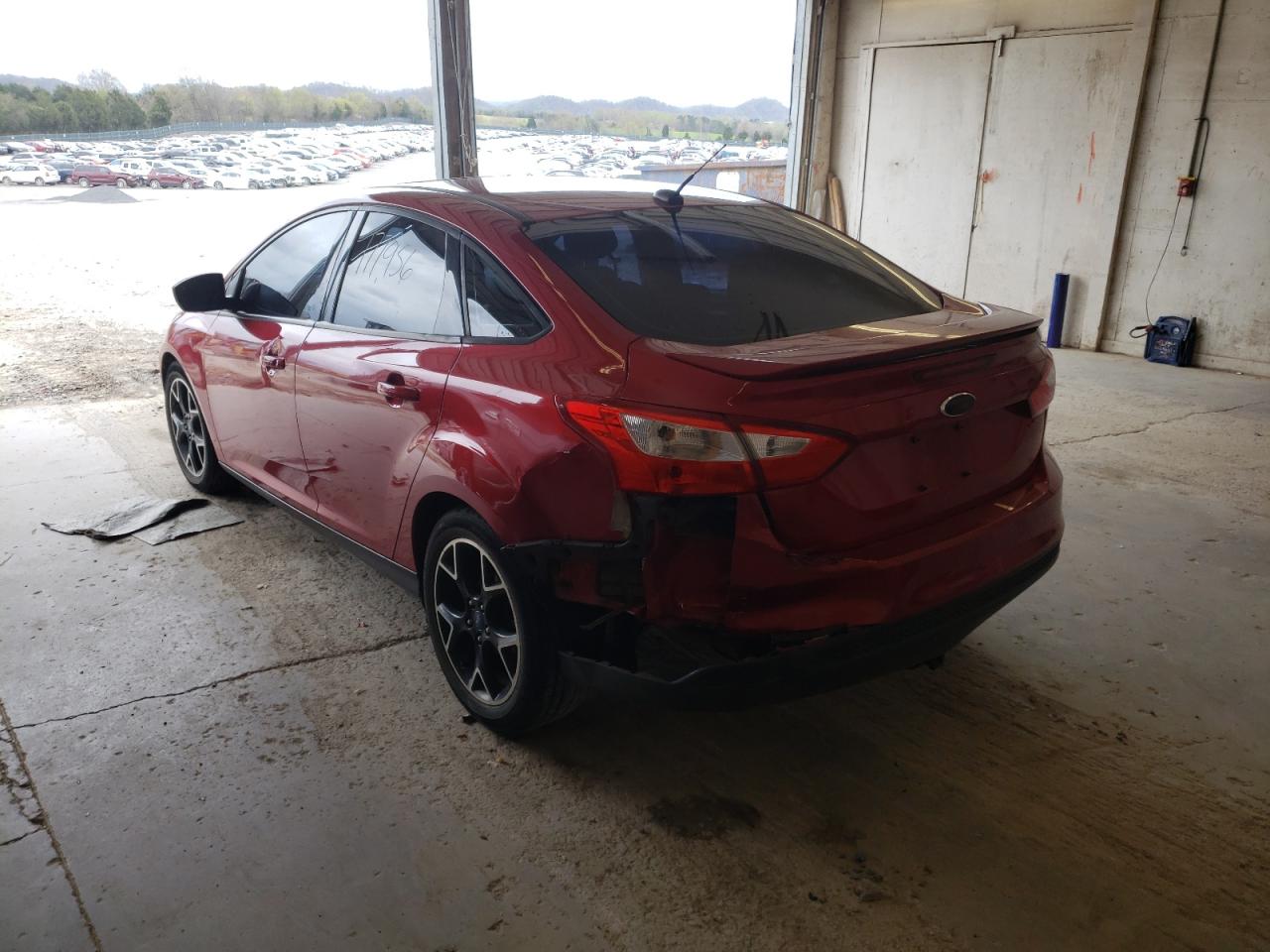 Photo 3 from auction – 2012 FORD FOCUS SE with VIN 1FAHP3F27CL117723