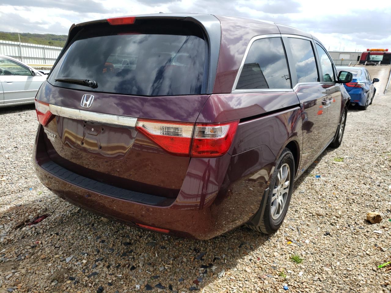 Photo 4 from auction – 2011 HONDA ODYSSEY EX with VIN 5FNRL5H64BB022530