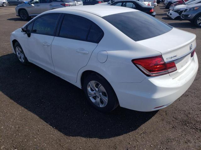 Photo 3 from auction – 2014 HONDA CIVIC LX with VIN 2HGFB2F43EH007412