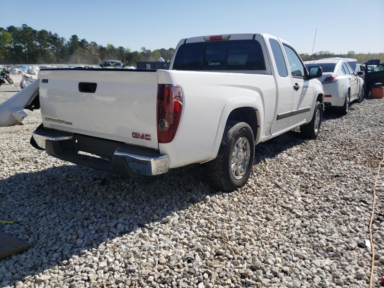 Photo 4 from auction – 2008 GMC CANYON SLE with VIN 1GTCS39E788205030