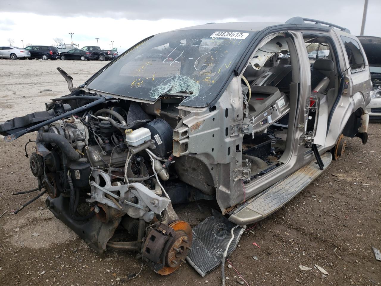 Photo 2 from auction – 2005 DODGE DURANGO LI with VIN 1D8HB58D65F554487